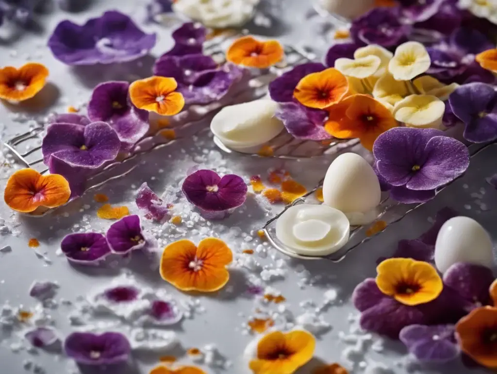 Step-by-Step Crystallisation of Flower Process